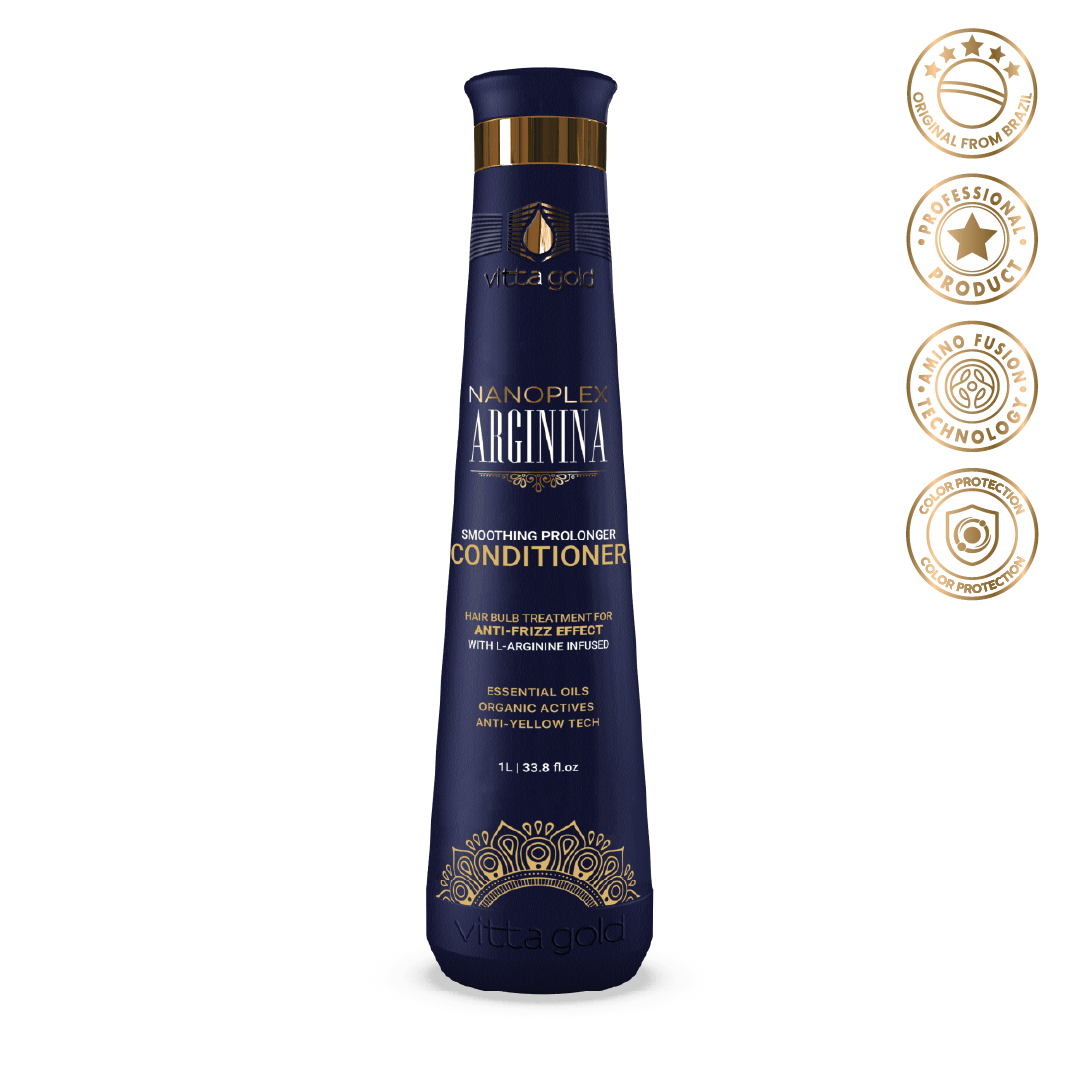 Nanoplex Arginina™ Smoothing Conditioner 1L/1000ml (33.8 fl. oz) - Vitta Gold™ Global